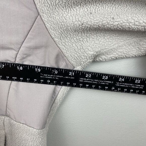 North Face Jacket Women's m gray Denali fleece spring light warm polartec - Picture 7 of 9